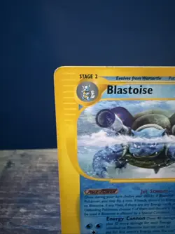 Pokemon 2002 Expedition Blastoise Set #37/165 Non Holo - Image 2