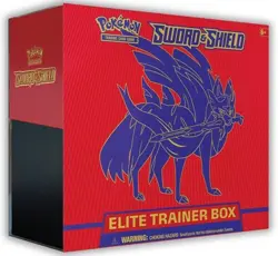 Pokemon TCG: Sword & Shield Elite Trainer Box - Red Box 728192515118 - Image 1