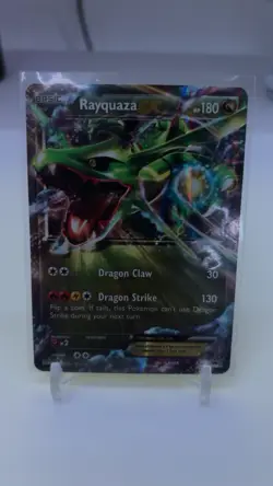Pokemon TCG Rayquaza EX XY73 XY Black Star Promo - Image 1