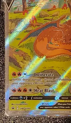 Pokemon TCG Charizard V SWSH260 Promo Sword & Shield UPC Sealed - Image 2