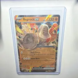 Pokemon Regirock ex 101/182 Sv10: Destined Rivals Double Rare Holo 230HP - Image 1