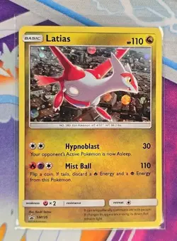 🔥2018 Set of Pokemon SM Black Star Promo Latios & Latias Basic Protected 👍📈 - Image 3