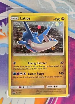 🔥2018 Set of Pokemon SM Black Star Promo Latios & Latias Basic Protected 👍📈 - Image 4