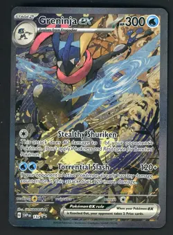 2024 POKEMON SVP EN-SV BLACK STAR PROMO #132 GRENINJA EX - Image 1