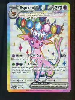 2023-25 Pokemon SV Black Star Promos - SVP EN Espeon ex #175 - Image 1