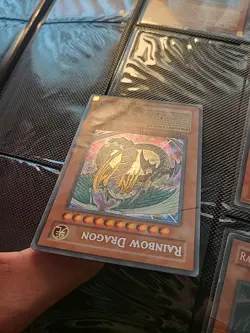 YUGIOH RAINBOW DRAGON TAEV-EN006 1ST EDITION SECRET - Image 3