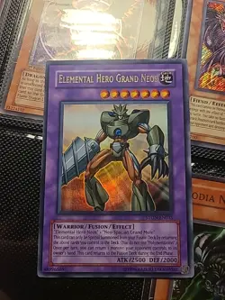 YUGIOH! - ELEMENTAL HERO GRAND NEOS STON-EN035 - ULTRA RARE UNLIMITED EDITION - Image 1