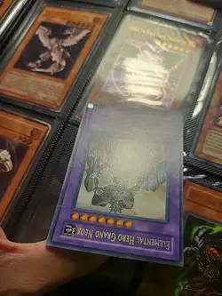 YUGIOH! - ELEMENTAL HERO GRAND NEOS STON-EN035 - ULTRA RARE UNLIMITED EDITION - Image 3