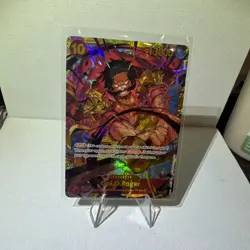 One Piece TCG Gol D Roger SEC OP09-118 Emperors in the New World Bandai - Image 1