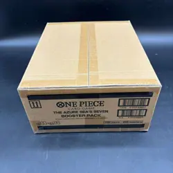 One Piece OP14-EB04 The Azure Sea's Seven English 12 Booster Box Case Sealed - Image 1