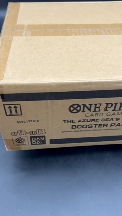 One Piece OP14-EB04 The Azure Sea's Seven English 12 Booster Box Case Sealed - Image 2