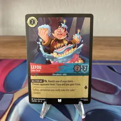 Disney Lorcana - LeFou Cake Thief 138/204 - Reign of Jafar - Cold Foil - Image 1