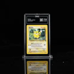 TAG 7.5 NEAR MINT+ Pokemon Pikachu 60/64 Jungle Regular Card - Image 1