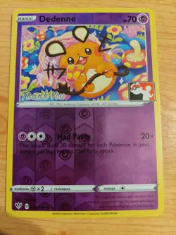 Dedenne (Thank You) - 078/189 (League & Championship Cards) - Promo - Image 1