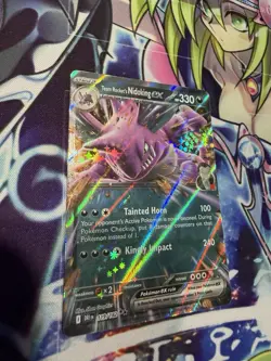 Pokemon Destined Rivals TCG Holo Card - Team Rocket's Nidoking EX (119/182) - Image 2