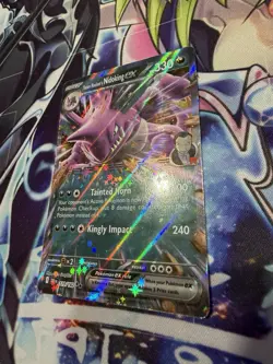 Pokemon Destined Rivals TCG Holo Card - Team Rocket's Nidoking EX (119/182) - Image 3