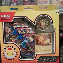 Pokemon Day 2026 TCG Special Edition Box with Promo Pikachu Card - Image 1