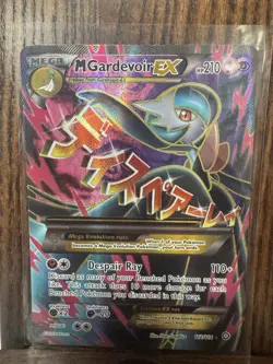 Pokemon TCG M Gardevoir EX Full Art 112/114 Steam Siege Ultra Rare Card - Image 1