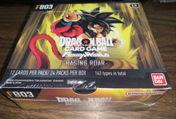 Dragonball Super Card Game Fusion World Raging Roar Sealed Booster Box FB03 - Image 1