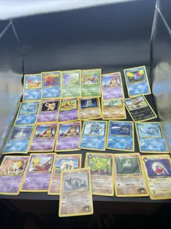 1995 1st Edition 25 Vintage Pokemon Cards Lot 90s - Image 1