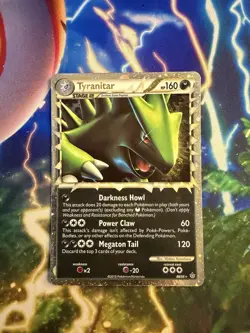 Pokemon TCG Tyranitar Prime Unleashed Holo Card 88/95 Rare - Image 3