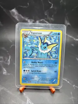 Vaporeon BW89 - Pokemon TCG Black & White Promo Ultra Rare Holo Card LP/MP - Image 1
