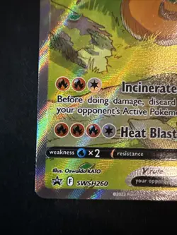 Charizard V SWSH260 - SWSH: Sword & Shield Promo Cards Holo (NM) - Image 3