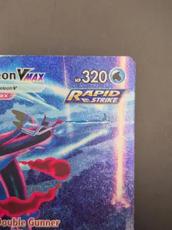 Pokemon TCG Inteleon VMAX Fusion Strike Holo Card 266/264 Secret Rare - Image 3