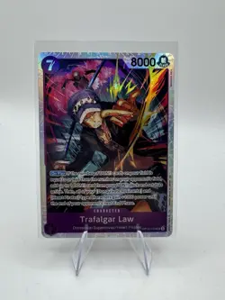 OP12-073 Trafalgar Law FOIL SR A Legacy of the Master One Piece Card Game - Image 1