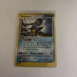 Pokemon Swampert Ruby and Sapphire Card 13/109 Reverse Holo Rare LP Card - Image 3