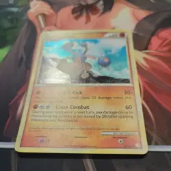 Pokemon TCG Hitmontop 5/123 HeartGold SoulSilver (HS) Holo Rare 2010 LP - Image 5