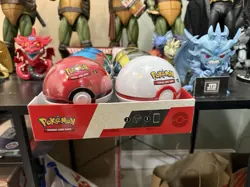 Lot Of 6 Pokemon TCG Pokeball Tins All Sealed Mixed Lot - Image 1