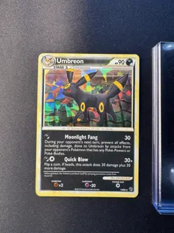 Umbreon 10/90 Undaunted Cracked Ice Holo Rare Pokemon TCG 💎NM LP+💎 - Image 1