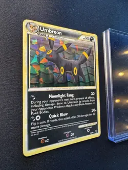 Umbreon 10/90 Undaunted Cracked Ice Holo Rare Pokemon TCG 💎NM LP+💎 - Image 2