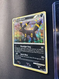 Umbreon 10/90 Undaunted Cracked Ice Holo Rare Pokemon TCG 💎NM LP+💎 - Image 3