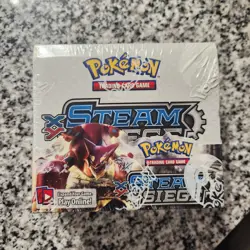 2016 Pokemon TCG - XY Steam Siege Booster Box - New - Sealed - Image 1