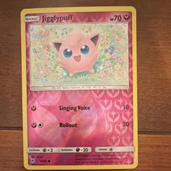Jigglypuff - Common - Reverse Holo - Hidden Fates - Pokemon TCG - 41/68 - HP 70 - Image 1