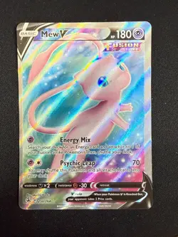 Mew V - 250/264 - Full Art Ultra Rare Fusion Strike - Pokemon (NM) - Image 1