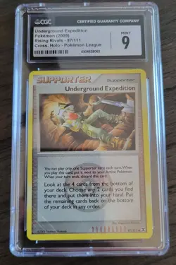 Underground Expedition Holo 97/111 | Pokemon Rising Rivals 2009 | CGC 9 - Image 3