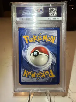 PSA 5 1999 Pokemon Base Set Unlimited Charizard 4/102 Holo Rare English WOTC - Image 3