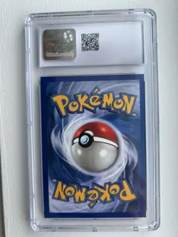1999 Pokemon Alakazam Cosmos Holo Test Print CGC 8.5 - Image 3