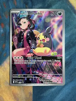 Marnie's Morpeko Pokemon SVP206 Black Star Promos NM / Near Mint - Image 1