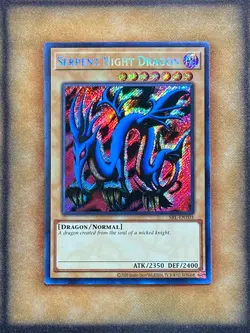Yugioh Serpent Night Dragon SRL-EN103 Secret Rare 25th Anniversary NM - Image 1