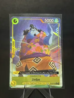 One Piece Jinbe ST29-005 Egghead Starter Deck - Promo Alt Art Foil - Image 1