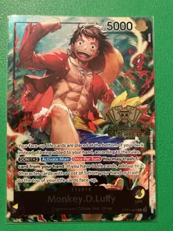 Monkey.D.Luffy (2nd Anniversary Tournament) ST13-003 One Piece PromoCards Foil - Image 1