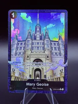 One Piece Mary Geoise (Alt Art) OP05-097 Premium Booster The Best Vol. 2 Foil NM - Image 1
