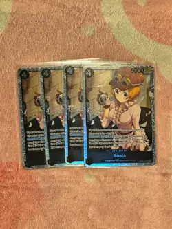4x Koala SR Playset EB03-042 ENGLISH One Piece Heroines (Near Mint) - Image 1