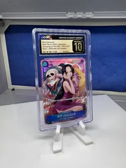 One Piece TCG OP13: Boa Hancock AA - OP13-051 - Japanese CGC Pristine 10 - Image 1