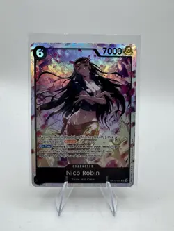 Nico Robin OP12-087 - Super Rare OP-12 Legacy of the Master - Image 1