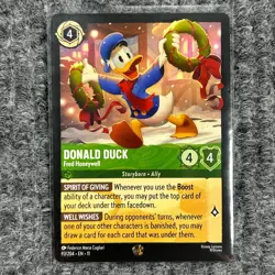 Disney Lorcana Winterspell Donald Duck Fred Honeywell 93/204 Legendary Foil NM - Image 1
